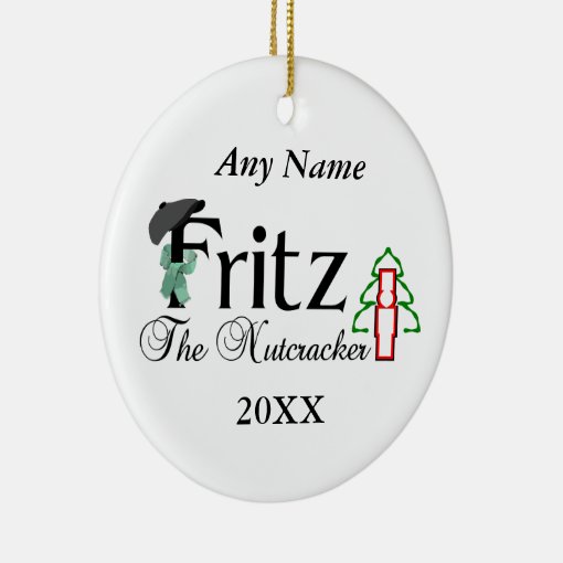 Nutcracker Fritz Ceramic Ornament Zazzle