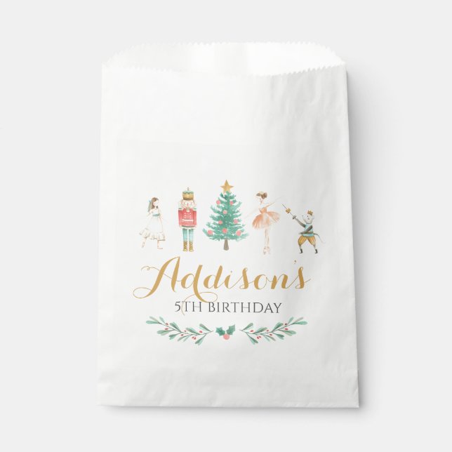 Nutcracker Gift Bag (Front)