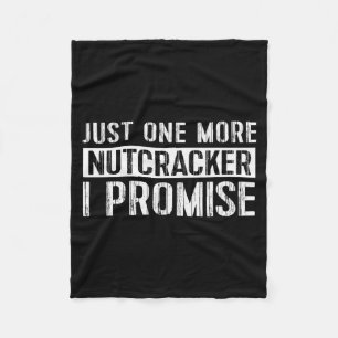 Nutcracker Gift Nutcracker Christmas Holiday Fleece Blanket