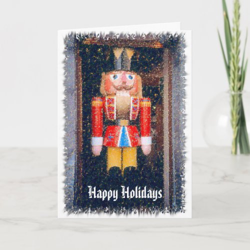 NUTCRACKER HAPPY HOLIDAYS MANIP PHOTO CHRISTMA HOLIDAY CARD