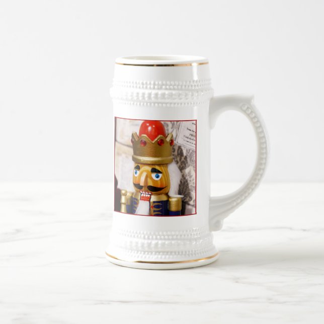 Nutcracker Holiday Beer Stein (Right)