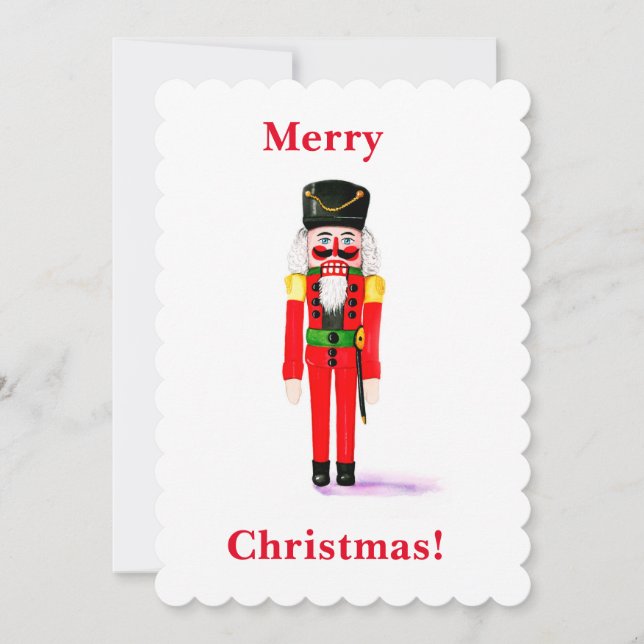 Nutcracker  holiday card (Front)