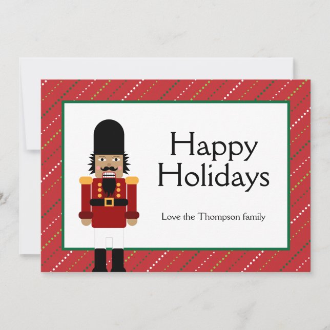 Nutcracker  holiday card (Front)