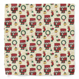 Nutcracker Holiday Christmas Bandana