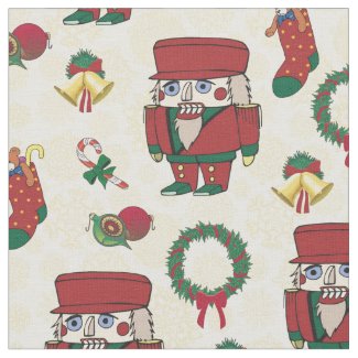 Nutcracker Holiday Christmas Fabric