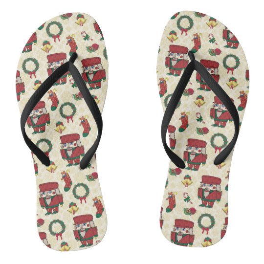 christmas flip flops