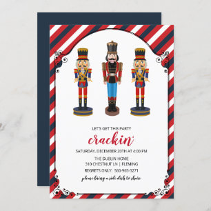 Nutcracker Holiday Christmas Party Invitation