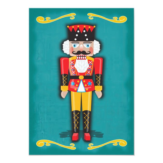 Nutcracker Holiday Christmas Party Invitation