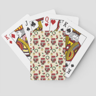 Nutcracker Holiday Christmas Poker Cards