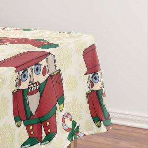 Nutcracker Holiday Christmas Tablecloth