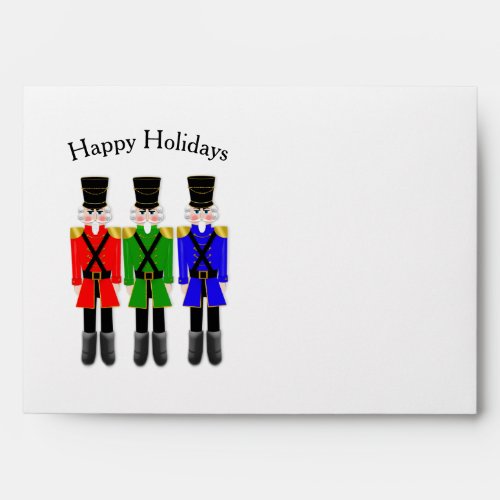 Nutcracker Holiday Envelopes