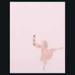 Nutcracker Holiday Letterhead<br><div class="desc">A very special letterhead for your most special correspondences.  Featuring a delicately faint version of the Clara illustration on the lower right for a simple yet lovely presentation.</div>