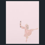 Nutcracker Holiday Letterhead<br><div class="desc">A very special letterhead for your most special correspondences.  Featuring a delicately faint version of the Clara illustration on the lower right for a simple yet lovely presentation.</div>