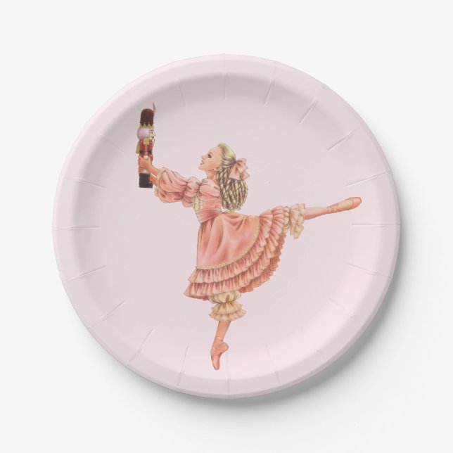 Nutcracker Holiday Paper Plates (Front)