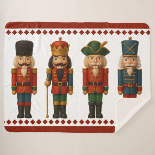 Nutcracker Holiday Parade  Sherpa Blanket