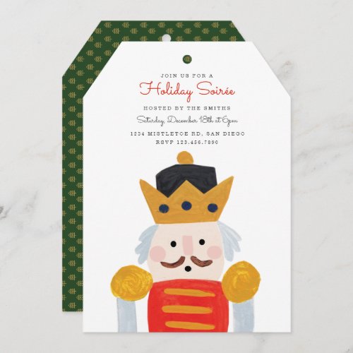 Nutcracker Holiday Party Invitation