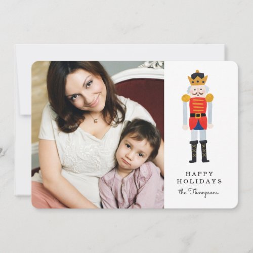 Nutcracker Holiday Photo Card