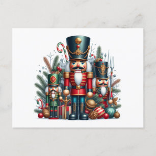 Nutcracker Holiday Postcard