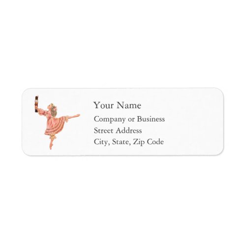 Nutcracker Holiday Return Address Label