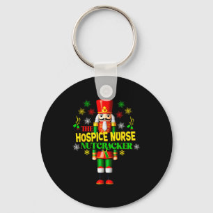 Nutcracker Hosce Nurse Festive Christmas Holiday S Keychain