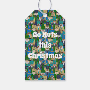 Nutcracker International Band - Blue Christmas Gift Tags