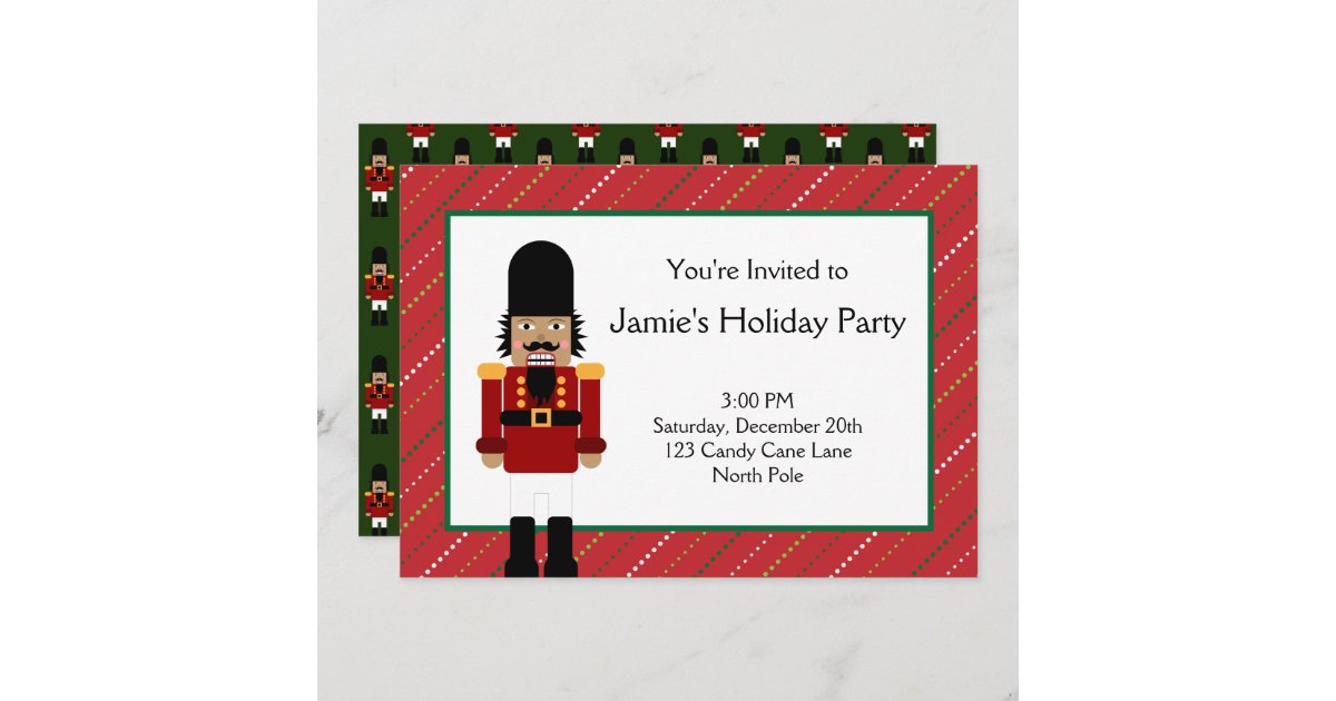 Nutcracker - Invitation | Zazzle