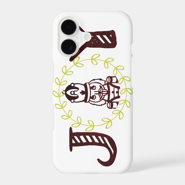 Nutcracker Joy Simple Iphone Case (Back)
