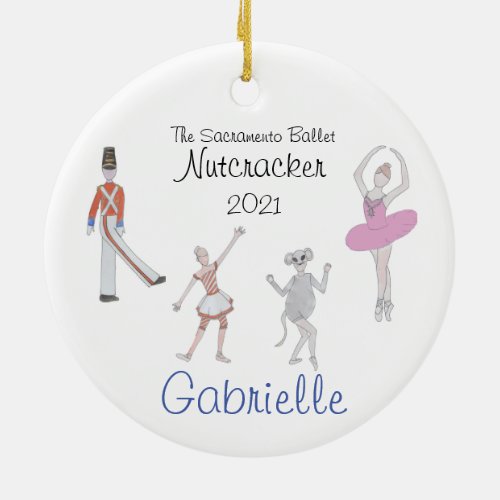 Nutcracker Keepsake Ornament custom