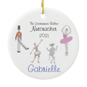 Nutcracker Keepsake Ornament (custom)