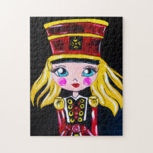 Nutcracker Lady with lashes