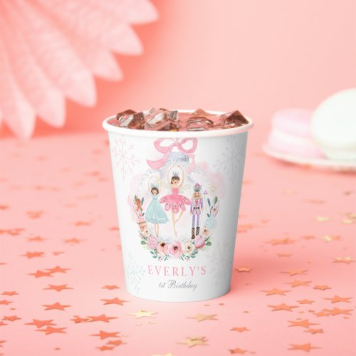 Nutcracker Land Of Sweet Birthday Party Decor Paper Cups