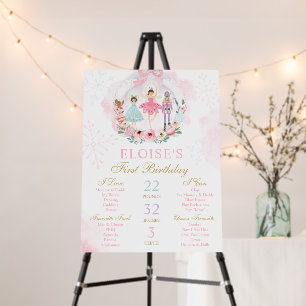 Nutcracker Land Of Sweets Birthday Milestone Foam Board