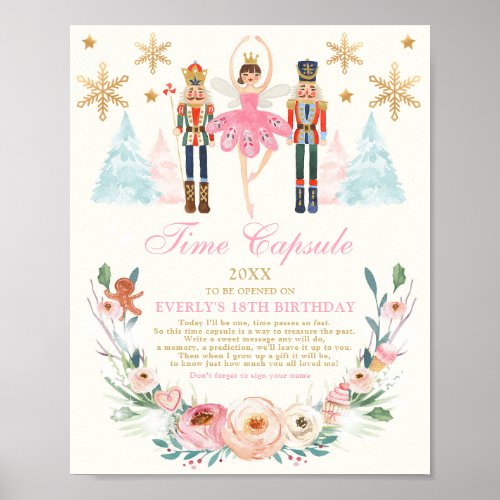 Nutcracker Land Of Sweets Time Capsule Poster