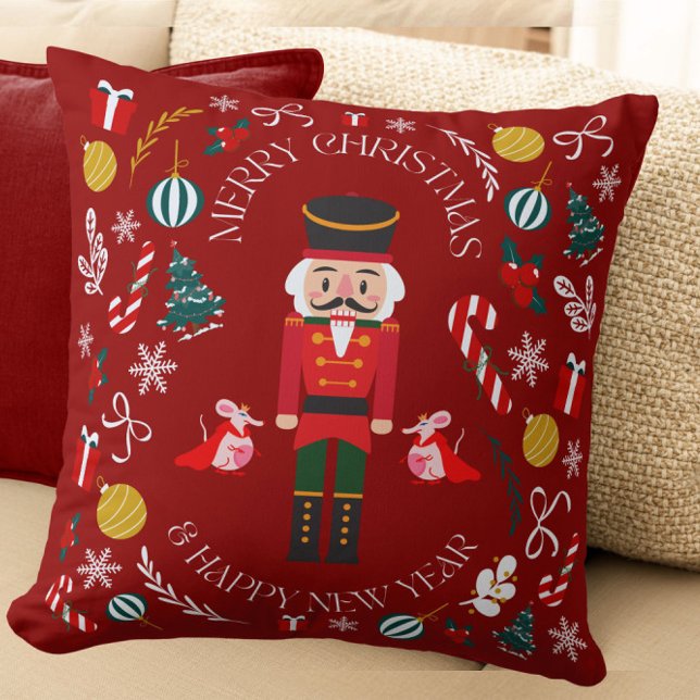 Nutcracker Magic Throw Pillow (Creator Uploaded)