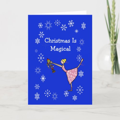 Nutcracker Magical Christmas Card