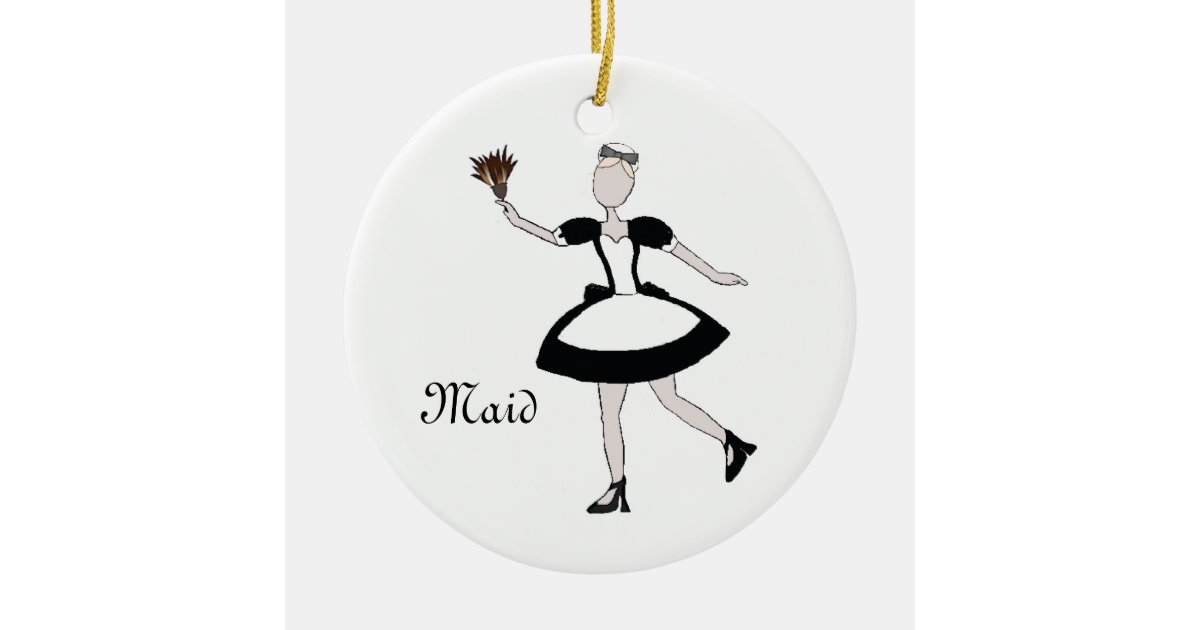 Nutcracker Maid Keepsake Ornament Zazzle