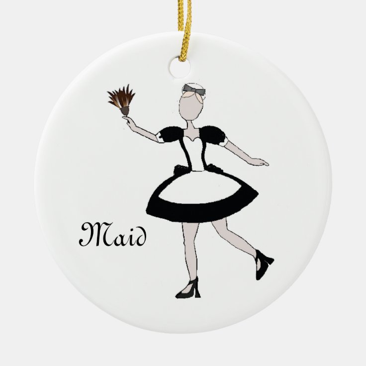 Nutcracker Maid Keepsake Ornament Zazzle