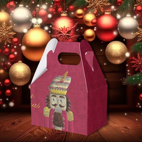 Nutcracker Merry Christmas  Favor Boxes