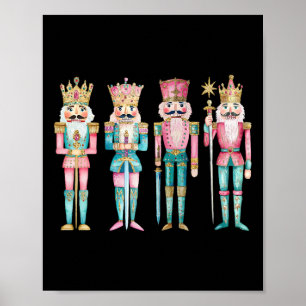 Nutcracker Merry Christmas Xmas Family Pajamas Hol Poster