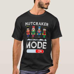 Nutcracker Mode On Dance Ballet Christmas Pajamas T-Shirt