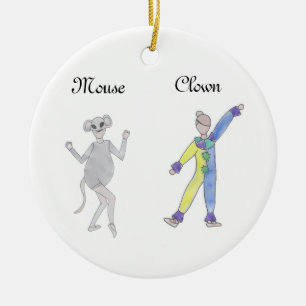 Nutcracker Mouse/Pollichinelle Keepsake Ornament