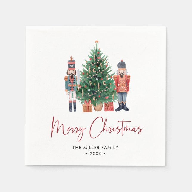 Nutcracker Napkins (Front)