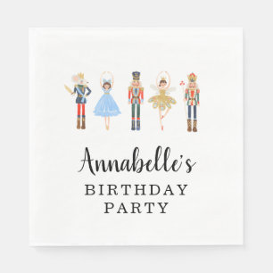 Nutcracker Napkins Personalizable