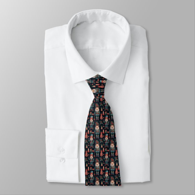 Nutcracker Necktie (Tied)