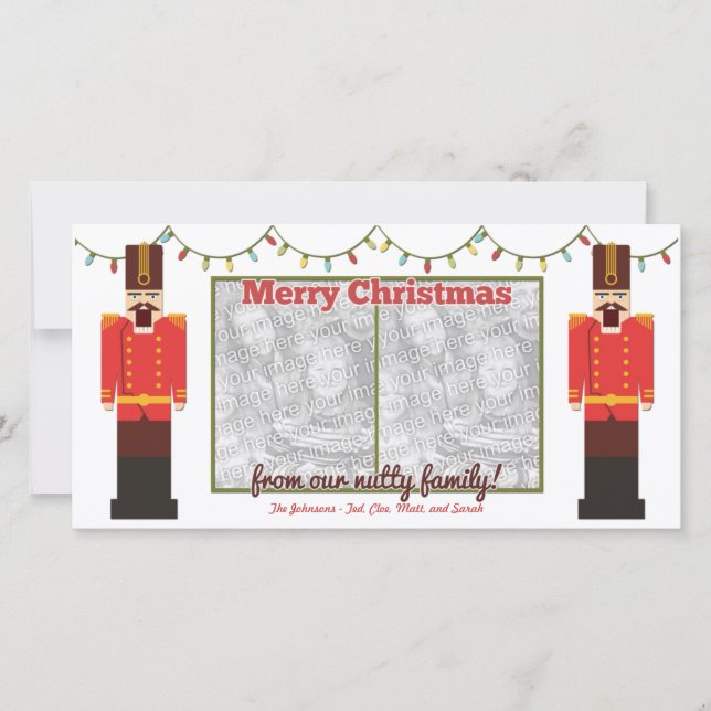Nutcracker-Nutty Family-Photocard Template (Front)