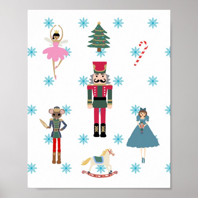 Nutcracker Painting Ballet Poster (Front)