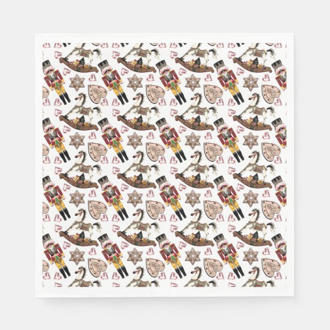 Nutcracker Paper Napkin (Front)
