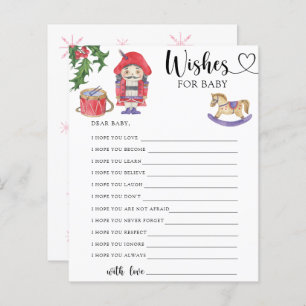Nutcracker - Party game wishes for baby
