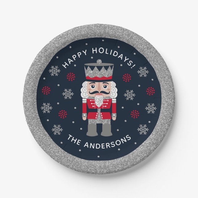 Nutcracker Party Plate (Front)