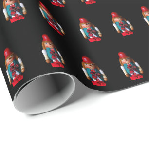 Nutcracker Pattern Wrapping Paper